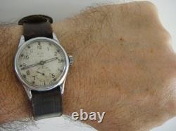 WW2 KM Kriegsmarine issued vintage military watch German Navy project Alpina 586
