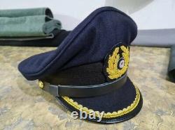 WW2 Kriegsmarine Company Grade Officer Visor Cap Hat WWII Reproduction's German