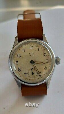 WW2 Kriegsmarine Wrist Watch Festa KM720 -German Navy. Collectibles. Men'watches