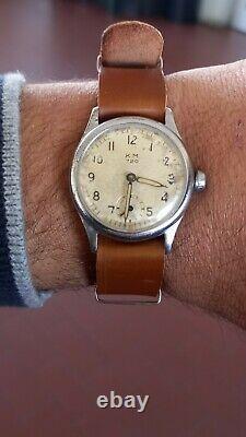 WW2 Kriegsmarine Wrist Watch Festa KM720 -German Navy. Collectibles. Men'watches