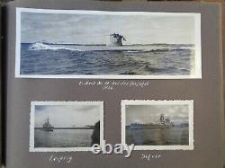 WW2 ORIGINAL WWII GERMAN PHOTO Album military KRIEGSMARINE Uboot 16