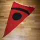 WW2 Original German Navy Signal Flag ROT Kriegsmarine