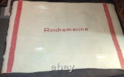 WW2 Original Kriegsmarine German Navy Ship or Submarine- extremely rare Blanket