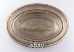 WW2 Plate U-262 Kriegsmarine U-BOAT Tray Submarine Flotilla GERMAN Navy MARINE 5