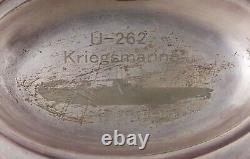 WW2 Plate U-262 Kriegsmarine U-BOAT Tray Submarine Flotilla GERMAN Navy MARINE 5