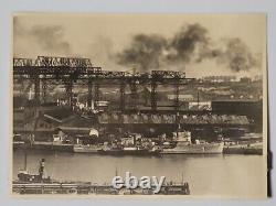 WW2 RARE Photo Kriegsmarine Minesweeper M-1 Sunk 1945 M-Class German Navy Ship