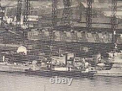 WW2 RARE Photo Kriegsmarine Minesweeper M-1 Sunk 1945 M-Class German Navy Ship