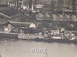 WW2 RARE Photo Kriegsmarine Minesweeper M-1 Sunk 1945 M-Class German Navy Ship