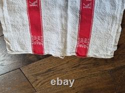 WW2 genuine German Kriegsmarine Hand Towel or Kriegsmarine Handtuch in vgc