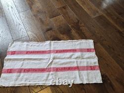 WW2 genuine German Kriegsmarine Hand Towel or Kriegsmarine Handtuch in vgc