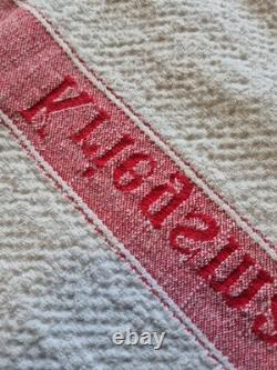 WW2 genuine German Kriegsmarine Hand Towel or Kriegsmarine Handtuch in vgc