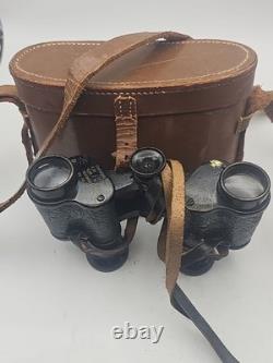 WWII 1942 Trophy Binoculars C. P. Goerz 6x with Case Kriegsmarine U-Boat 206