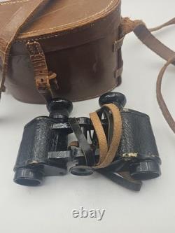 WWII 1942 Trophy Binoculars C. P. Goerz 6x with Case Kriegsmarine U-Boat 206