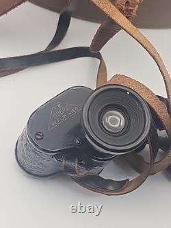 WWII 1942 Trophy Binoculars C. P. Goerz 6x with Case Kriegsmarine U-Boat 206