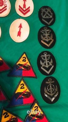 WWII GERMAN INSIGNIA PATCH NUCLEAR DOCTOR KRIEGSMARINE SPECIALIST 2nd Armored