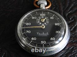 WWII GERMAN KRIEGSMARINE BATTLESHIP Torpedo Timer STOPWATCH HANHART Artl. 7980