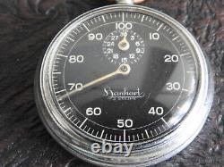 WWII GERMAN KRIEGSMARINE BATTLESHIP Torpedo Timer STOPWATCH HANHART Artl. 7980