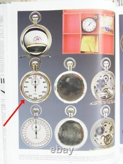 WWII GERMAN KRIEGSMARINE BATTLESHIP U-BOAT Timer STOPWATCH LEMANIA #3348