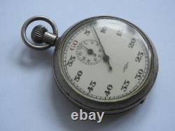 WWII GERMAN KRIEGSMARINE BATTLESHIP U-BOAT Timer STOPWATCH LEMANIA #3348