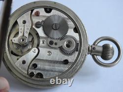 WWII GERMAN KRIEGSMARINE BATTLESHIP U-BOAT Timer STOPWATCH LEMANIA #3348