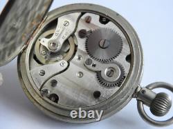 WWII GERMAN KRIEGSMARINE BATTLESHIP U-BOAT Timer STOPWATCH LEMANIA #3348