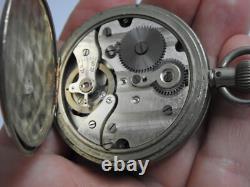 WWII GERMAN KRIEGSMARINE BATTLESHIP U-BOAT Timer STOPWATCH LEMANIA #3348