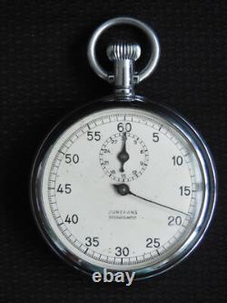 WWII GERMAN KRIEGSMARINE Torpedo School Kiel Timer STOPWATCH JUNGHANS