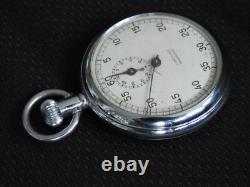 WWII GERMAN KRIEGSMARINE Torpedo School Kiel Timer STOPWATCH JUNGHANS