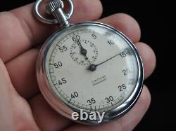 WWII GERMAN KRIEGSMARINE Torpedo School Kiel Timer STOPWATCH JUNGHANS