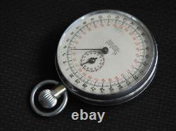 WWII GERMAN KRIEGSMARINE U-Boat BATTLESHIP Torpedo Timer STOPWATCH HANHART 1880N