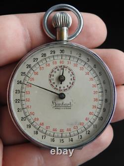 WWII GERMAN KRIEGSMARINE U-Boat BATTLESHIP Torpedo Timer STOPWATCH HANHART 1880N