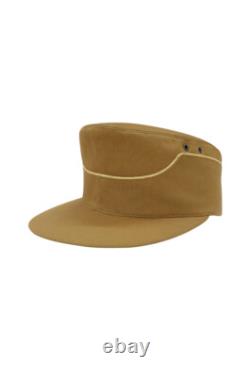 WWII German DAK Tropical Kriegsmarine General Sand M41 Field Cap S