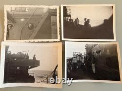 WWII German Kriegsmarine Barrier Breaker 19 ROSTOCK Original Photo Lot 1941-42