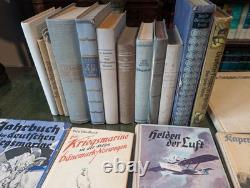 WWII German Naval Maritime History Book Lot (Kriegsmarine / U-Boat era)