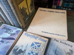 WWII German Naval Maritime History Book Lot (Kriegsmarine / U-Boat era)