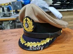 WWII German Navy Senior Officer Tropical Cru Hat Cap Reproduction Kriegsmarine