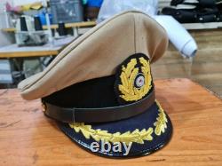 WWII German Navy Senior Officer Tropical Cru Hat Cap Reproduction Kriegsmarine