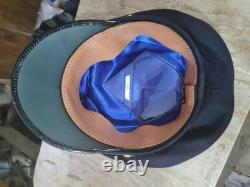 WWII German Navy U-Boat Officer Visor Cap Replica Kriegsmarine Senior Hat WWII