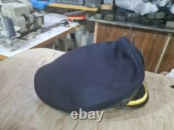 WWII German Navy U-Boat Officer Visor Cap Replica Kriegsmarine Senior Hat WWII