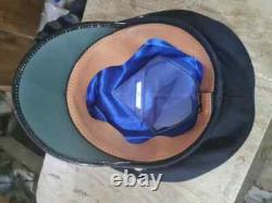 WWII German Navy U-Boat Senior Officer Visor Cap Kriegsmarine Hat WW2