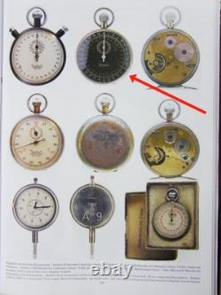 WWII German U-Boat Battleship STOPWATCH HANHART KRIEGSMARINE Artl. 6506 with Box