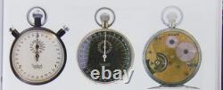 WWII German U-Boat Battleship STOPWATCH HANHART KRIEGSMARINE Artl. 6506 with Box