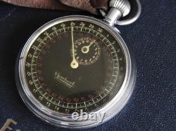 WWII German U-Boat Battleship STOPWATCH HANHART KRIEGSMARINE Artl. 6506 with Box