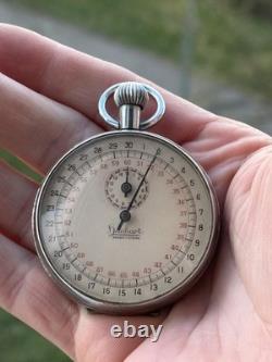 WWII German U-Boat Battleship Timer STOPWATCH HANHART KRIEGSMARINE