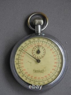 WWII German U-Boat Battleship Timer STOPWATCH HANHART KRIEGSMARINE 622