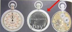 WWII German U-Boat Battleship Timer STOPWATCH HANHART KRIEGSMARINE 622