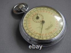 WWII German U-Boat Battleship Timer STOPWATCH HANHART KRIEGSMARINE 622