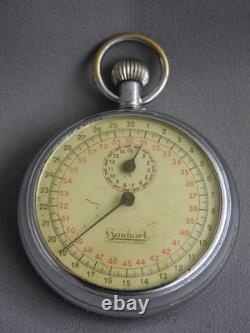 WWII German U-Boat Battleship Timer STOPWATCH HANHART KRIEGSMARINE 622