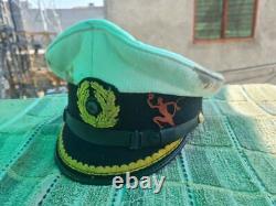 WWII German navy U-Boat senior officer (Kriegsmarine) cap