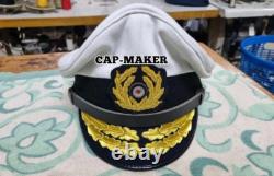 WWII German navy U-Boat senior officer (Kriegsmarine) visor cap